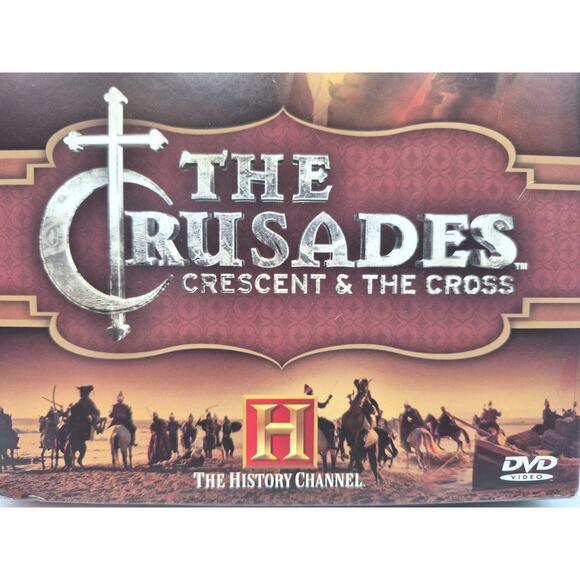 The Crusades Crescent & The Cross History Channel Miniseries DVD Set - Picture 5 of 6